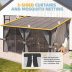 AECOJOY 20' x 10' Outdoo Gazebo - Image 4