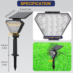 T-SUN Solar Lights Outdoor Waterproof IP65 - Image 2