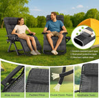 Suteck Zero Gravity Chair, Reclining Camping Lounge Chair w/Removable Cushion - Image 6