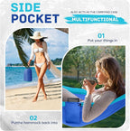Camping Hammock Lightweight, Portable Hammocks Parachute Hammock - Image 5
