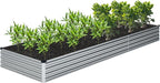 2PCS 12x4x1FT Galvanized Raised Garden Bed Kit, Vegetable Boxes-Rectangle Metal - Image 9