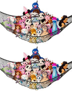 Lilly's Love Stuffed Animal Hammock | Corner Hanging Organizer, Toy Storage by LillysLove