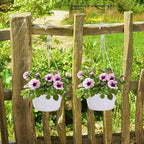 DOITOOL 10 Pack Hanging Plastic Pots - Image 6