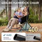 EVER ADVANCED Padded Oversized Hammock Camping Chair, Compact Heavy Duty Swing - Image 4