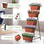 5 Tier Vertical Raised Garden Bed Planter Box, Vertical Raised Bed - Image 4