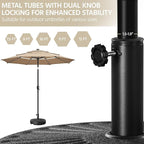 Yaheetech Umbrella Base 85.7lbs Round Water & Sand Filled Patio Outdoor - Image 4