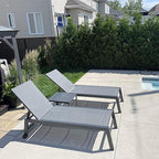 PURPLE LEAF Outdoor Chaise Lounge by PURPLELEAF