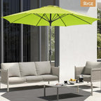 Ayge 9FT Large Outdoor Patio Umbrella Market Table Umbrella-UV Resistant - Image 3