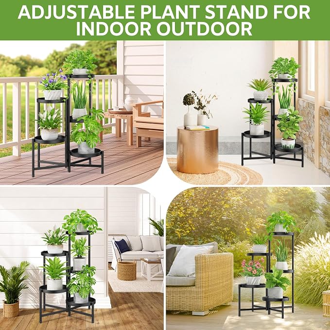 iDavosic.ly 5 Tier Large Plant Stand Indoor - Image 2