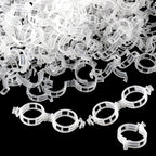 150 Pcs Plant Clips for Climbing Plants, Tomato Clips for Support, Plastic by PEASUG