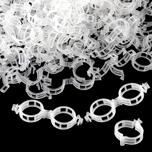 150 Pcs Plant Clips for Climbing Plants, Tomato Clips for Support, Plastic by PEASUG