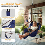 ONCLOUD Upgraded Unique Hammock Hanging Sky Chair, Air Deluxe Swing Seat - Image 2