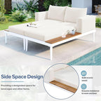 Outdoor Patio Metal Daybed - Image 4