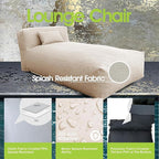 Outdoor Bean Bag Lounger Chair, Big Comfy Outdoor Daybed - Image 4