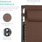 Best Choice Products Folding Zero Gravity Outdoor Recliner Patio Lounge Chair - Image 6