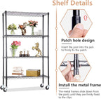 BestOffice | 4-Tier Wire Storage Shelves - Image 5