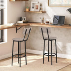 HOOBRO Bar Stools, 25.2" Bar Chairs - Image 4