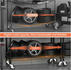 53" W Garage Shelving 5 Tier Industrial 2200LBS Metal Shelving Units - Image 5