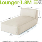Outdoor Bean Bed Chair Sun Lounger, Outdoor Couch Sofa - Image 2