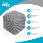 BIRDROCK HOME Buds Pouf Foot Stool Ottoman - Image 3