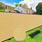 UPGRADE Privacy Screen Fence 5' x 50' Commercial Shade Cover by UPGRADE