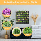 Hanging Planting Grow Bags, 36 Pockets Hanging Vertical Wall Planter Wall - Image 4