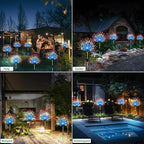 Solar Garden Lights Outdoor, 4 Pack Total 480 LED Solar Firework Lights - Image 5