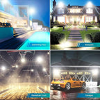 600W 2pack LED Stadium Flood Lights, 67500LM Super Bright LED Arena Outdoor - Image 6