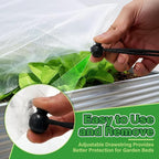 KEOHOL 3-Pack Garden Netting for Raised Beds, 59.1" × 27.6" × 17.7" Rectangular - Image 4
