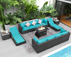 NICESOUL 13 Piece Outdoor Furniture - Image 2