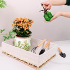 Flower Pot, Vintage Ceramic Pot - Image 2