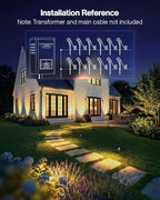HIBOITEC 5W Low Voltage Landscape Lights, 2900K Warm White Landscape Lighting - Image 7