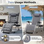 Homall Oversized Zero Gravity Chair, 32In Recliner Lounge Chair - Image 3