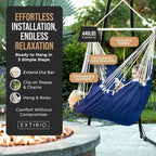 Hanging Hammock Chair Swing – Hanging Chair Outdoor & Indoor - Image 4