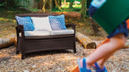 Suncast Outdoor Wicker Love Seat - Image 13