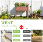 Raised Garden Bed with Legs, Outdoor Wood Elevated Planter Box, Thick Legs - Image 8