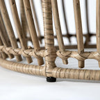 Furniture of America Ysar Boho Rattan Round Coffee Table Outdoor - Image 13