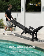 Chaise Lounge Outdoor, Lounge Chair Outdoor - Image 3