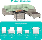 7-Piece Outdoor Patio Furniture Set - Image 2