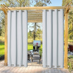 NICETOWN Outdoor Curtain Waterproof & Windproof, Energy Smart Thermal Insulated by NICETOWN