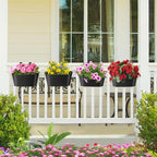 MADHOLLY Railing Planter with Drainage Holes - Image 6