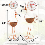 Metal Toucan Planter with Basket - Image 4