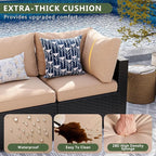 Aoxun 15 Piece Patio Furniture Set - Image 3