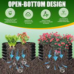 17" Tall Elevated Round Metal Rised Garden Bed- 2.7'x2.7' in Size and 0.8MM - Image 2