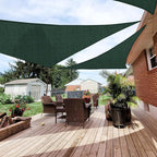 Patio Paradise 8' x 8' x 8' Sun Shade Sail Triangle Canopy Shade Cloth Fabric by Patio