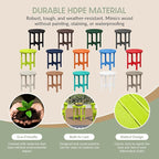 WestinTrends Dylan Adirondack Round Outdoor Side Table - Image 6