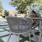 PURPLE LEAF Outdoor Dining Set for 10 All-Weather 12 Pieces Patio Aluminium - Image 2