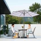 JEAREY 7.5FT Patio Umbrella Outdoor Market Umbrella - Image 6