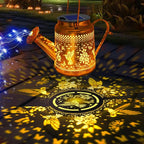 Solar Lanterns Outdoor Waterproof, Hummingbird Watering Can Garden Decor - Image 4