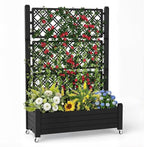 EasyUp Rolling Garden Planter Box by EASYUP